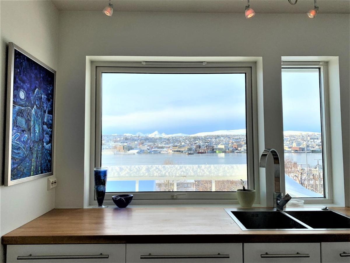 Villa Top View 特罗姆瑟 外观 照片